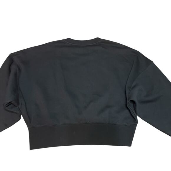 Adidas Oversized Cropped Sweatshirt Size XS NWT - Picture 4 of 5
